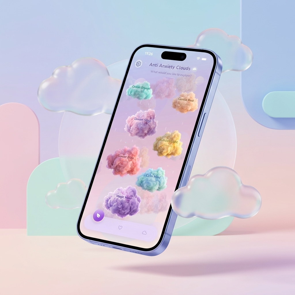 Sevn Clouds App Mockup